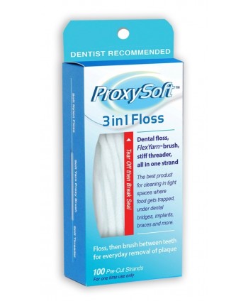 Proxysoft 3 in 1 Floss Universal dental tape